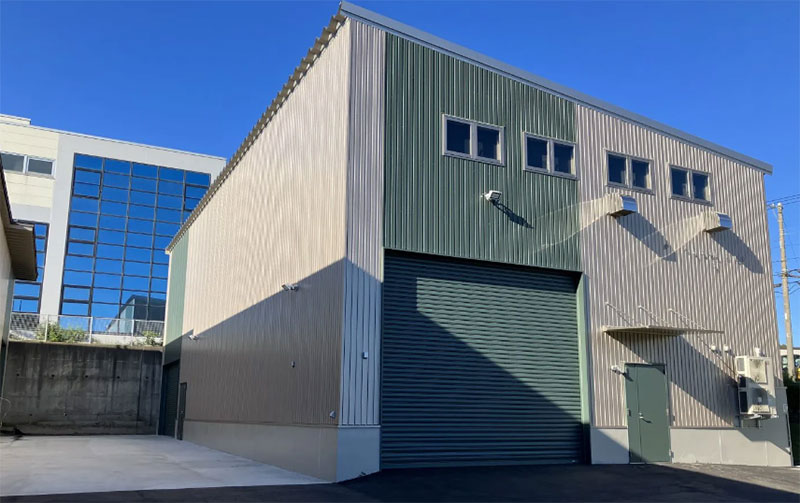 株式会社アースネット様工場新築工事（北海道北広島市） 