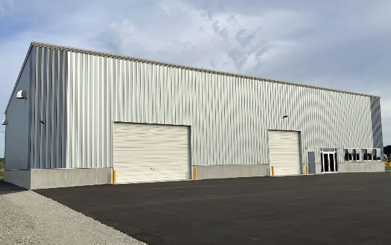 株式会社共翔重量様　倉庫兼事務所新築工事