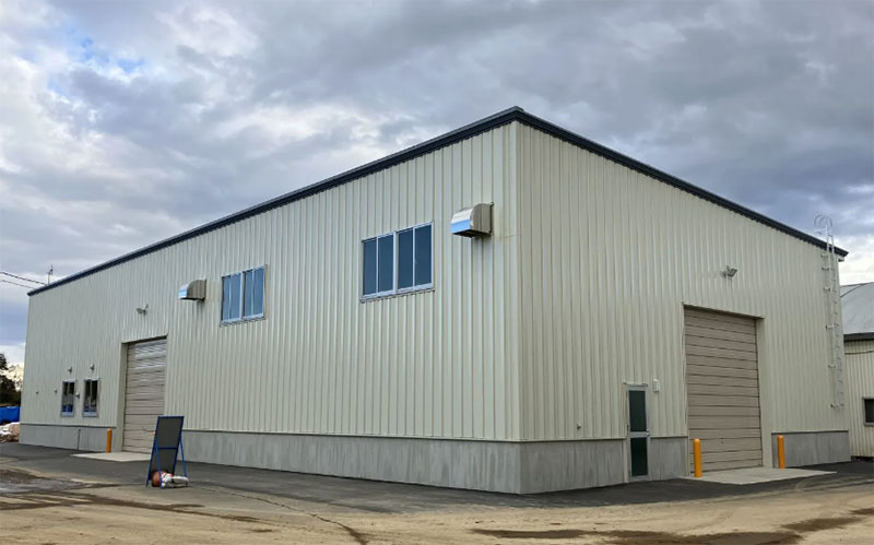 北海道農材工業株式会社様工場兼事務所新築工事