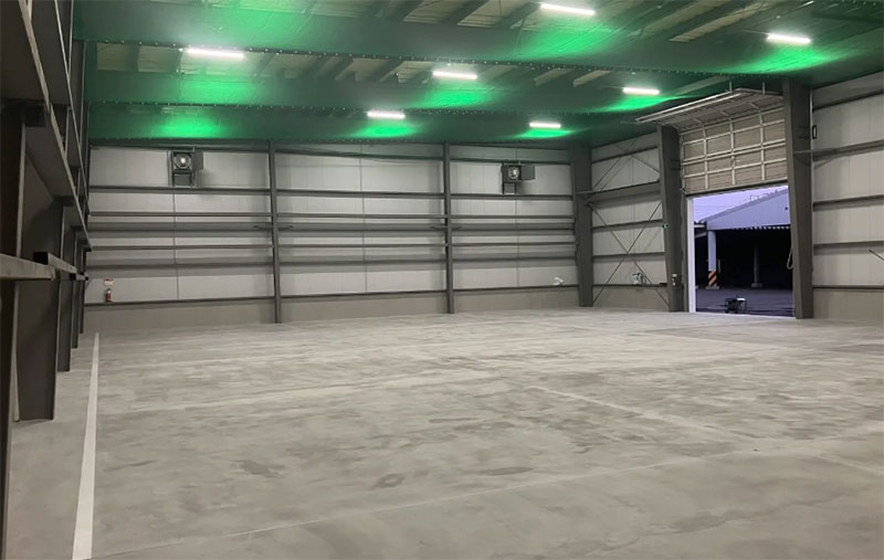 農業協同組合 新築多目的農業倉庫 設計施工事例