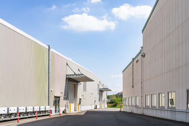 工場の外観