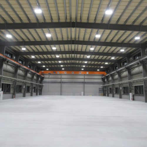 2023年度8月 福島県の工場・倉庫(鉄骨造)建築・建設着工面積
